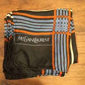 Yves Saint Laurent Silk Scarf